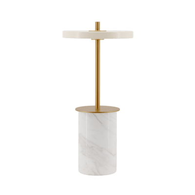 UMAGE LED tafellamp Asteria Move Mini, wit 26 cm IP44