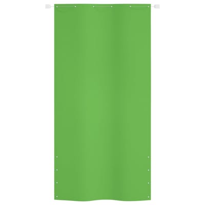 vidaXL - Balkonscherm - 120x240 - cm - oxford - stof - lichtgroen