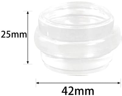 WiseGoods Premium Deurstopper – Deurbuffer Transparant – 42x25mm – Voor Binnengebruik - Woonaccessoires - Wonen - Deur Stopper
