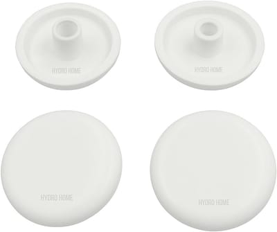 Toiletbril Set - WC Deksel - Badkamer Vernieuwing - Duurzaam Kunststof - Ronde Vorm - Wit