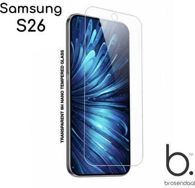 Brosendaal Screenprotector geschikt voor Samsung S26 - Ultradun - 9H Nano Coating - Maximaal Kras- en Valbestendig