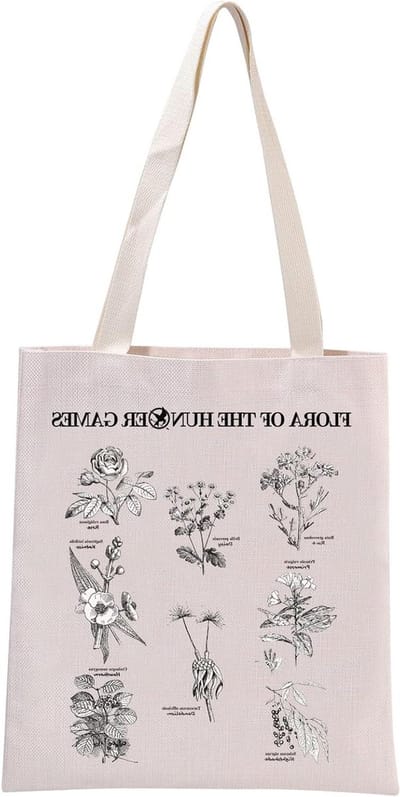 Allecto Plus - Tas geïnspireerd op film Flora Of The Games Dystopische Actiefilm Liefhebber Novels Merch.