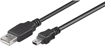 Pro USB-A  USB Mini-B (5-pin) - 1.5m - Zwart