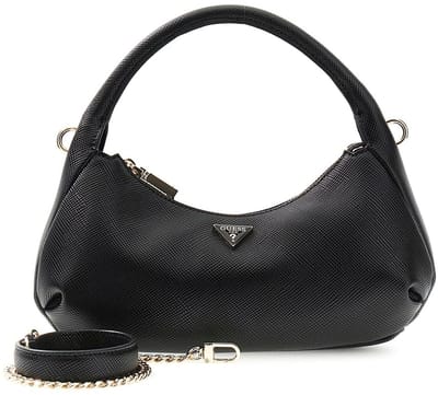 GUESS schoudertas handtas Gilda Mini Hobo Black zwart