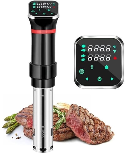 REN® Sous vide stick - Vacumeermachine - Sous Vide - Zwart - 42cm x 15cm x 12cm