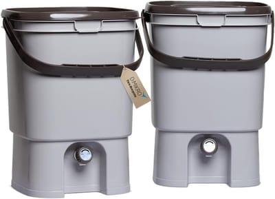 Bokashi Emmer voor Voedselresten - 19 Liter Biologisch Afval Fermentatie Container