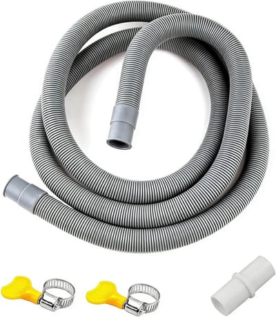 Universele Afvoerslang Verlengstuk voor Vaatwasser en Wasmachine - Diverse Lengtes (0.5m tot 7m)