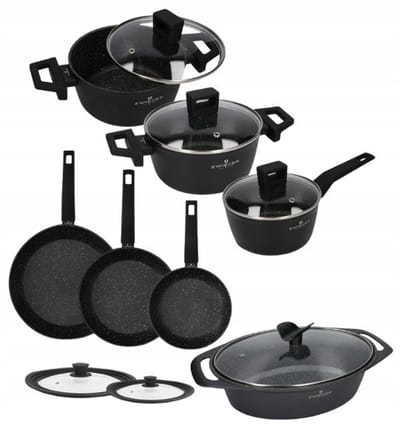 Zwieger Forte Pannenset met Braadpan & Siliconen Afdekhouders