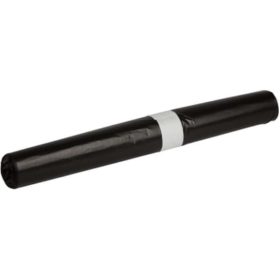 Afvalzak Propsac HDPE T23 58x100cm 70L zwart rol à 25 stuks