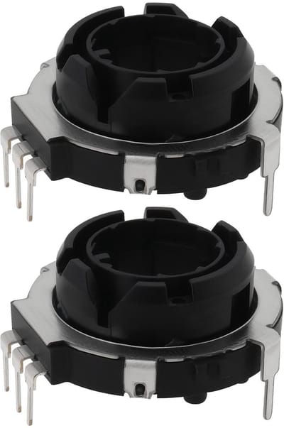 Dailygoods - 2 Stuks Holle As Encoder voor Auto Volume Schakelaar