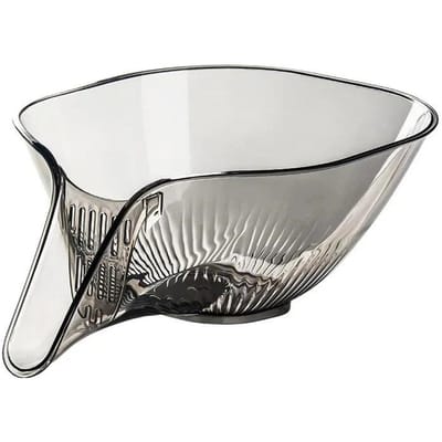 Multifunctionele afvoermand Gootsteen Gootsteenzeef Mandzeef Gootsteenwasmand Home Organizer Afvoer Fruitzeef 23*18*10cm