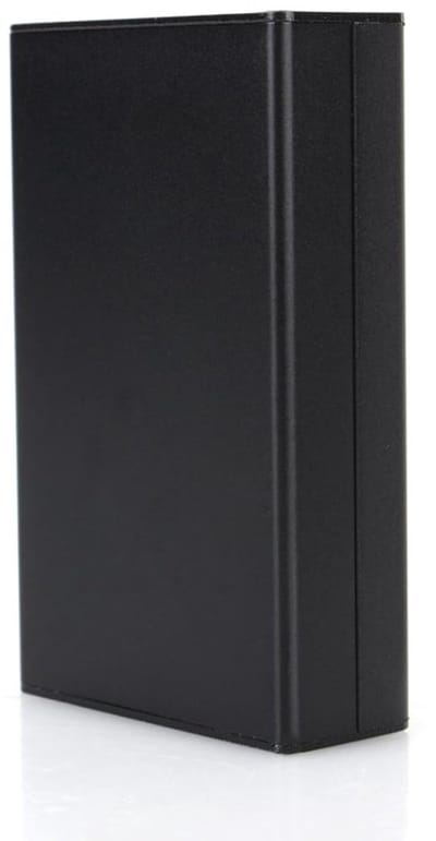 Zwarte Aluminium Projectbox - 80 x 50 x 20 mm voor Elektronische Projecten en Doe-Het-Zelf