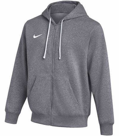 Nike Park 26 Fleece Full-Zip Hoodie Heren Grijs - Maat XS