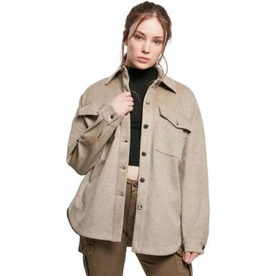 Urban Classics - Classic Blouse - M - Bruin
