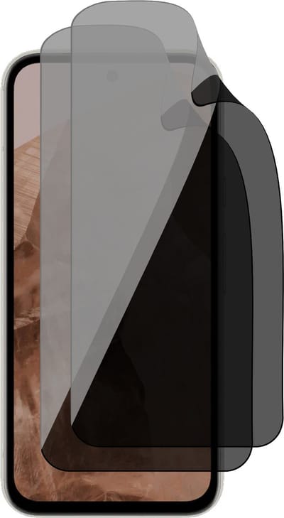 Privacy Screenprotector geschikt voor Google Pixel 8a - 2x FlexGuard Screen Protector