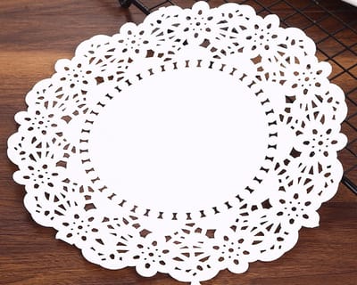 Lace Papers - 20 stuks - Prachtig uitgesneden hobbypapier - Rond - O.a. leuk voor bulletjournal, scrapbooking en het maken van kaarten