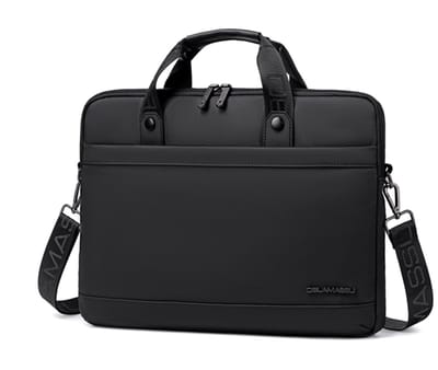 DE LAMASSU® Lira Laptoptas 15,6–16 Inch – Slank & Lichtgewicht – Waterafstotend – Met Trolleyband – Business Laptop Sleeve Unisex