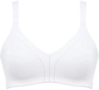 Naturana naadloze soft BH zonder beugels maat 80D wit