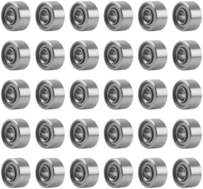 Set van 30 kleine groefkogellagers voor soepele beweging