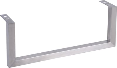 Differnz Onderbouw Handdoekhouder 50 cm - Mat Chroom - Handdoekenrek - Onder montage