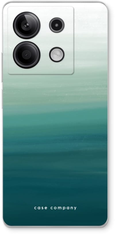 Case Company® - Hoesje geschikt voor Xiaomi Redmi Note 13 5G hoesje - Ocean - Soft Cover Telefoonhoesje - Bescherming aan alle Kanten en Schermrand