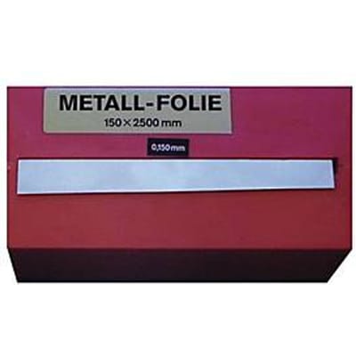 Metaalfolie D.0,025mm STA L.2500mm W.150mm