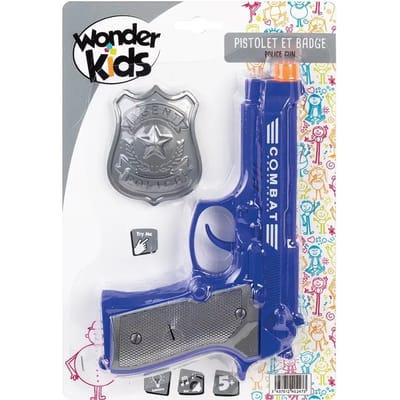 Lichtpistool/Politiebadge Wonderkids