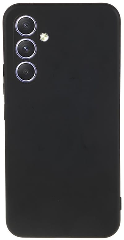 Coverup Hoesje - Geschikt voor Samsung Galaxy S25 FE Hoesje - Coverup Colour TPU Back Cover - Charcoal Black
