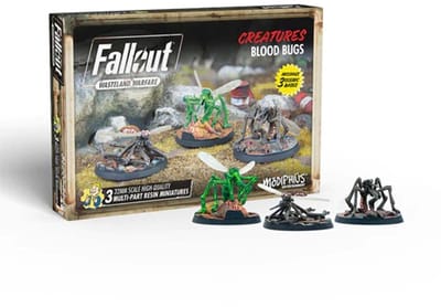 Fallout: Wasteland Warfare - Creatures: Blood Bugs - Uitbreiding - Modiphius Entertainment - Ongeschilderd