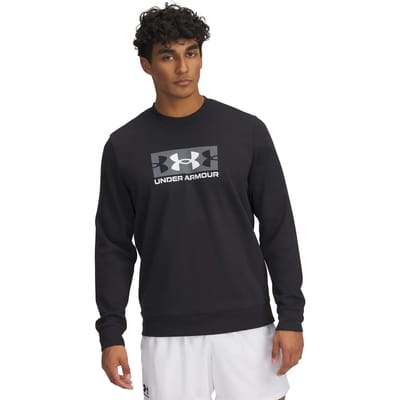 Under Armour Rival Terry Logo Sweatshirt Zwart L / Regular Man
