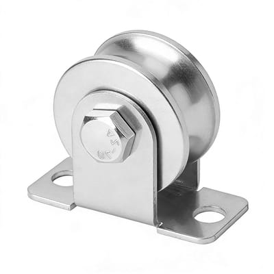 Stainless Steel Lifting Tap met 48mm Pulley Cable Reel, Geschikt voor Fitness, Rolsystemen en Sliding Gates