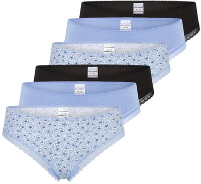 Schiesser Dames string 6 pack Modern Multipacks