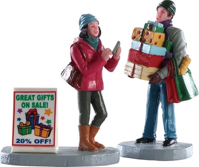 Lemax - Shopping Teamwork