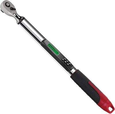 Digitale Momentsleutel - Precisie Sleutel - Nauwkeurig Aandraaien - Buzzer en LED - 1.5-30 Nm - Zwart