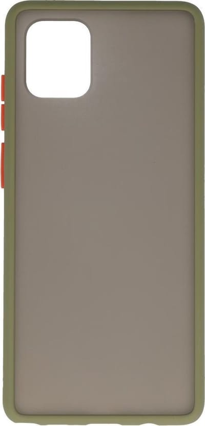 Hoesje Geschikt voor de Samsung Galaxy Note 10 Lite - Hard Case Backcover Telefoonhoesje - Groen