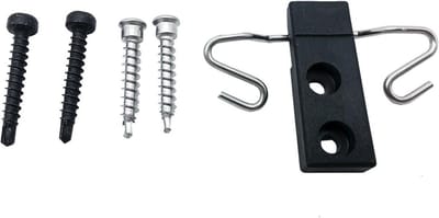 Bevestigingsclips Terrasplanken - Onderbouw Clips Dekplanken - Onzichtbaar Monteren - Niet Zichtbaar Verschroeid - 22 mm - Roestvrij Staal