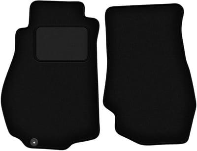 Zwarte velours vloermatten voor: Nissan 350Z coupé (2003-2009)