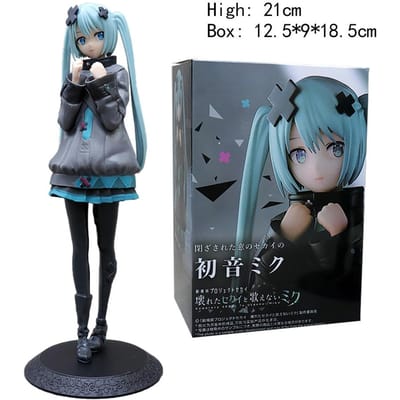 Nieuwste Anime Hatsune Miku Colorful Stage!De film: Een Miku Die Niet Kan Zingen Actiefiguur PVC Figuur Speelgoed Poppetje Bureau Decoratie Cadeaus