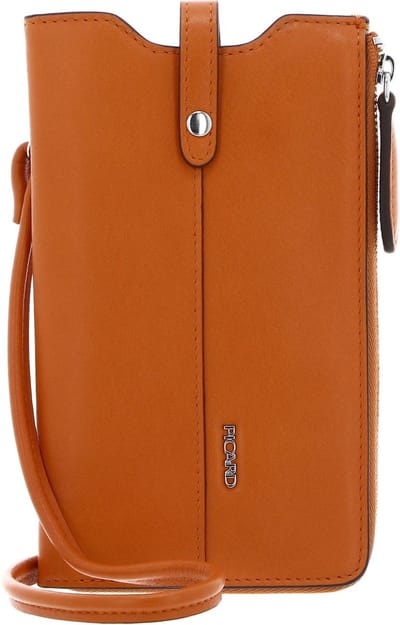 PICARD Leren Telefoontasje Schoudertas Spirit 1 Smartphone Bag Papaya Oranje