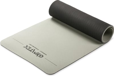 Gymtek® Yogamat 0,6cm - 181x61cm - Trainingsmat voor Pilates, Yoga & Fitness - Antislip Yoga Mat - Waterdicht