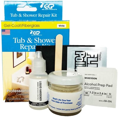 Reparatieset Bad Douche - Sanitair Herstelkit - Lekkages Dichten - Eenvoudig in Gebruik - 4.6 x 12.7 x 10.7 cm