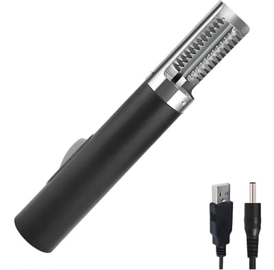 BlueTime - Vis Schraper - Draadloze Vis Schraper - Krachtige Schraper - Opladen via USB - Schubben Verwijderen - Zwart