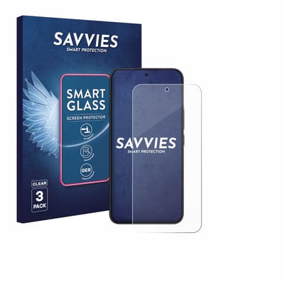 3 Stuks Savvies Screenprotector - geschikt voor Xiaomi Poco X8 Pro Max - beschermfolie glas transparant