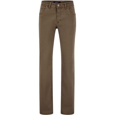 Gardeur Broek Bradley Move Lite Stretch Performance 4Nature Tencel Dark Brown / male