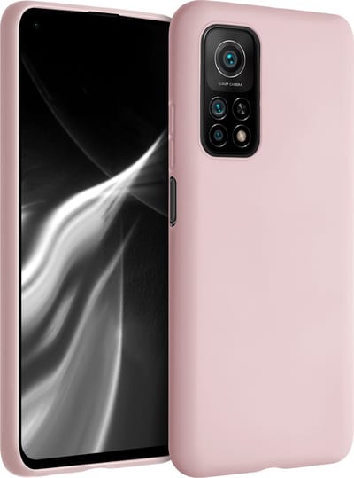 kwmobile telefoonhoesje geschikt voor Xiaomi Mi 10T / Mi 10T Pro - Hoesje voor smartphone - Back cover in vintage roze