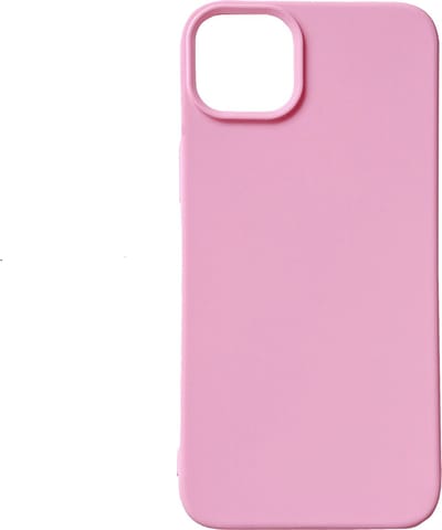 Casemania Hoesje Geschikt voor Apple iPhone 14 Plus - Magenta - Extra Stevig Siliconen Back Cover