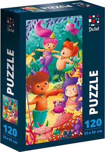 Onderwater Feest Puzzel voor Kinderen - 120 Stukjes