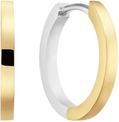 Glow 107.2510.12 Dames Oorbellen - Oorringen - Sieraad - Zilver - 925 Zilver - 12 mm lang