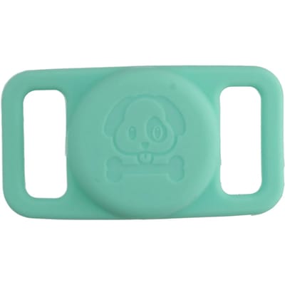 123watches AirTag houder Max - baby blauw - Geschikt voor Apple AirTag