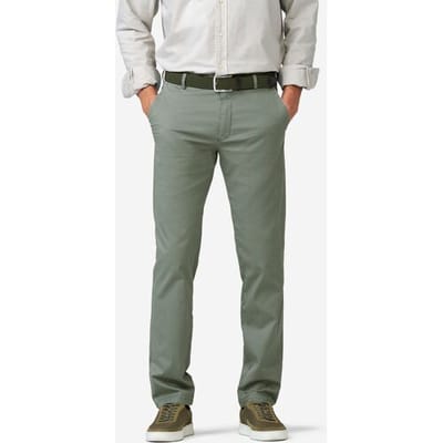 Meyer Broek New York Casual Lightweight Two-Tone Look Organic Cotton Stretch Olive / male